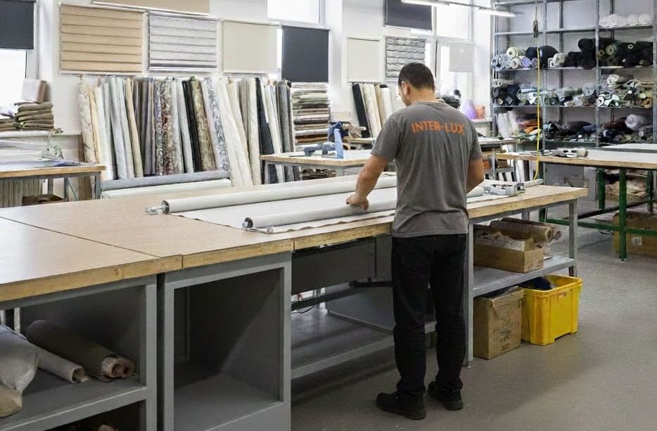 цех по производству ролл штор