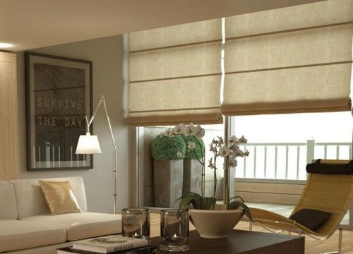 римские шторы