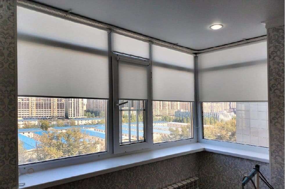 ролл шторы на балкон